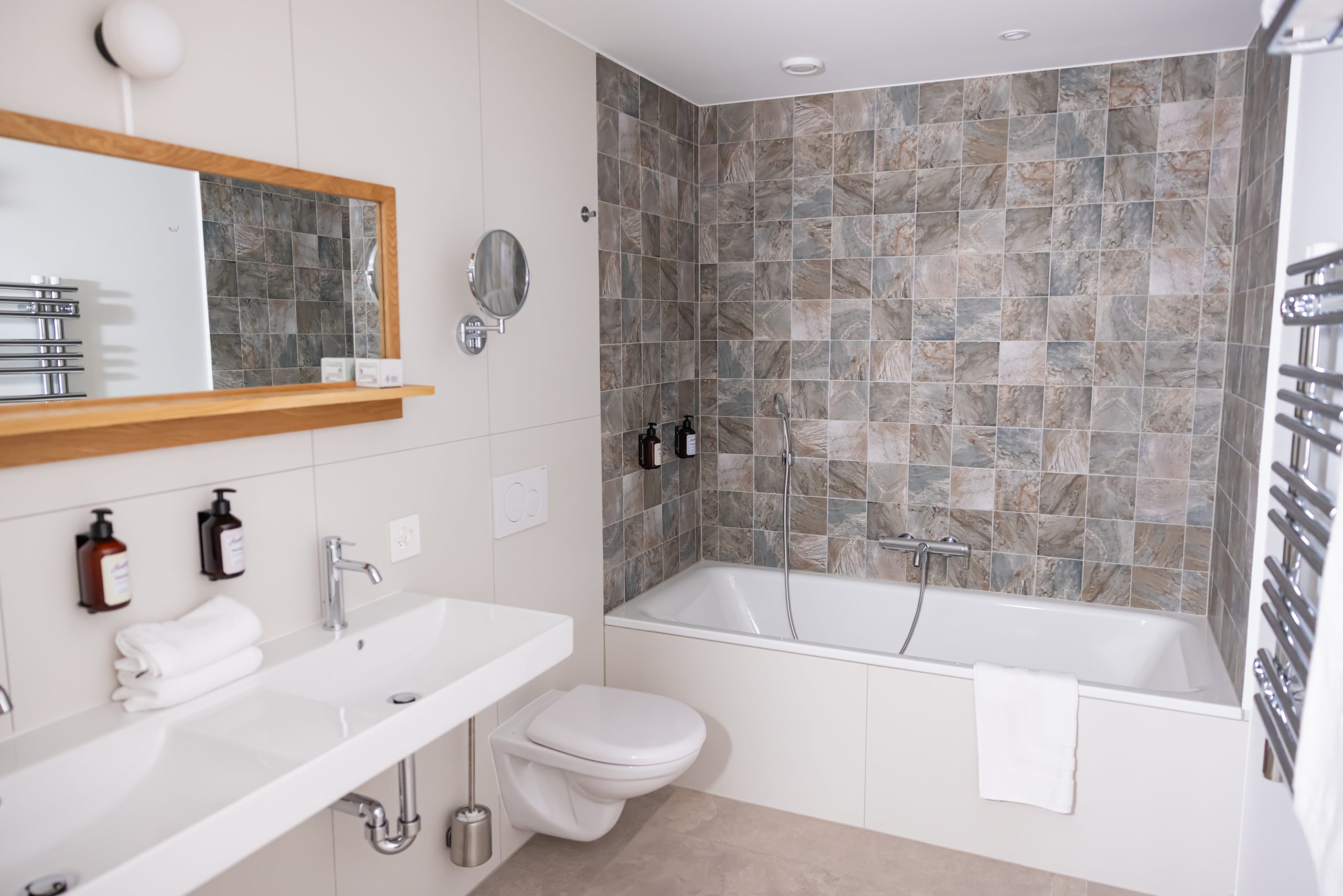 La Tzoumaz Lodge salle de bains double